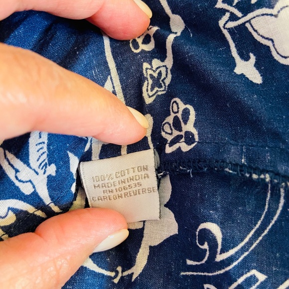 Larsen Gray Bohemian Tunic Top - Picture 7 of 9